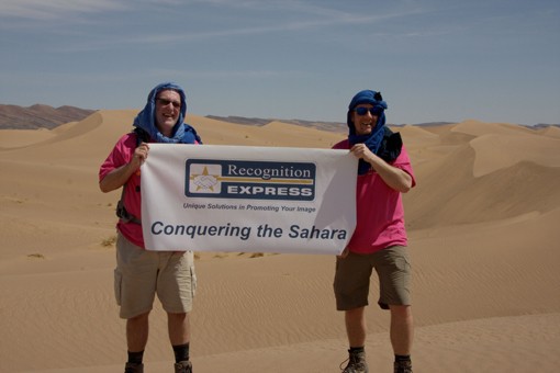 Sahara trek 2013 Nigel Toplis and Russell Golding.jpg