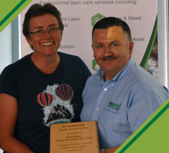 Karen Burdett of TruGreen Milton Keynes West Northants