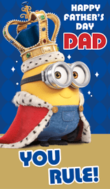 Minions Father's Day Card