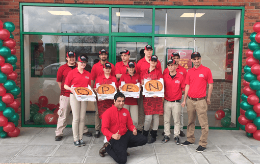 Papa Johns Newport opening