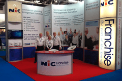 NEC Show booth